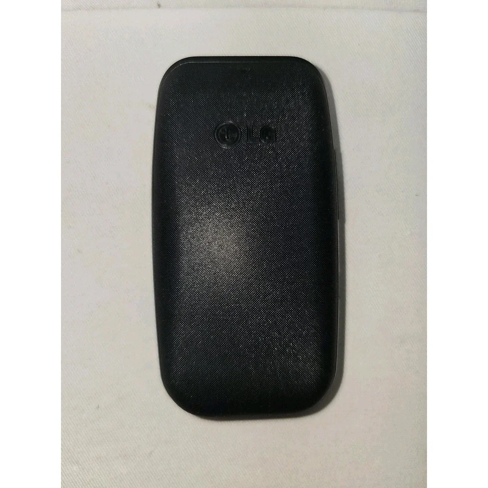 LG 441G Black Flip Phone TracFone Basic Cellular Phone Tested Powers On